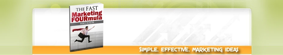 The Fast Marketing Fourmula